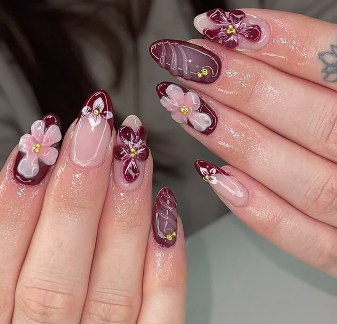The Charleston Nail Spa nail work in Charleston, South Carolina
